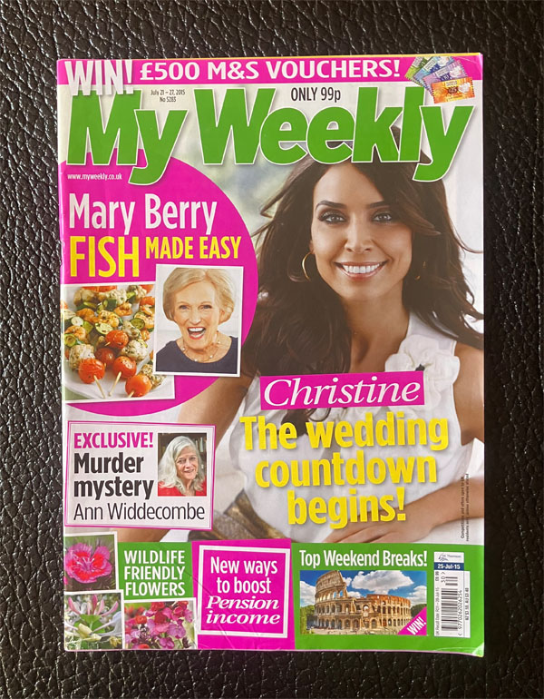 My Weekly July 2015 My Weekly July 2015