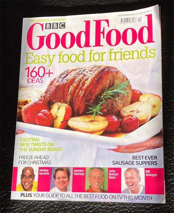 Good Food November 2003 Good Food November 2003