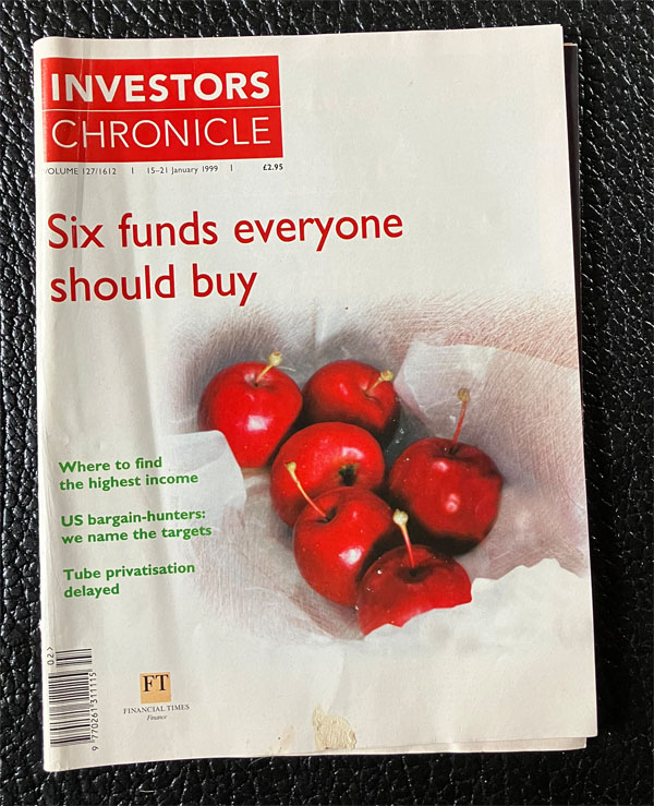 Investor Chronical Six Funds everyone Investor Chronical Six Funds everyone