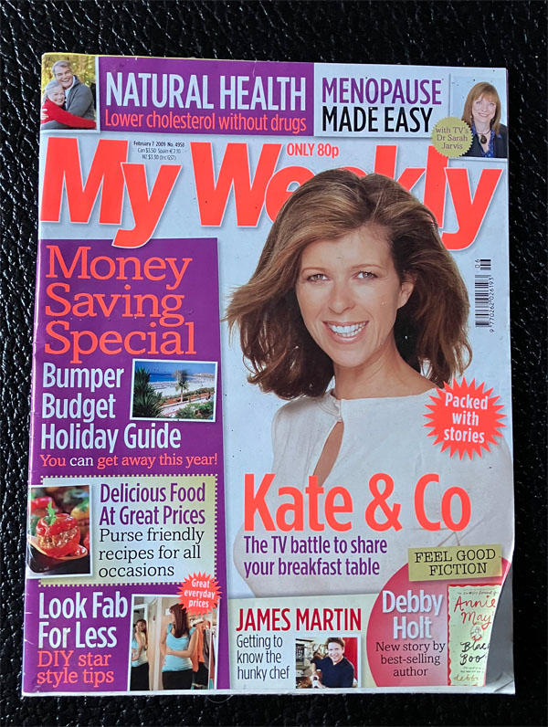 My Weekly - Kate Galloway My Weekly - Kate Galloway