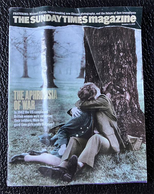 The Sunday Times Magazine - The Aphrosia of war The Sunday Times Magazine - The Aphrosia of war